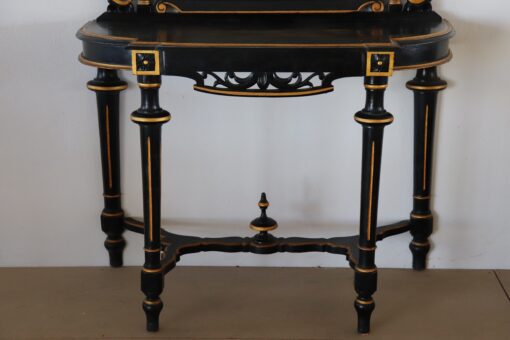 Console Table with Mirror - Bottom Detail - Styylish