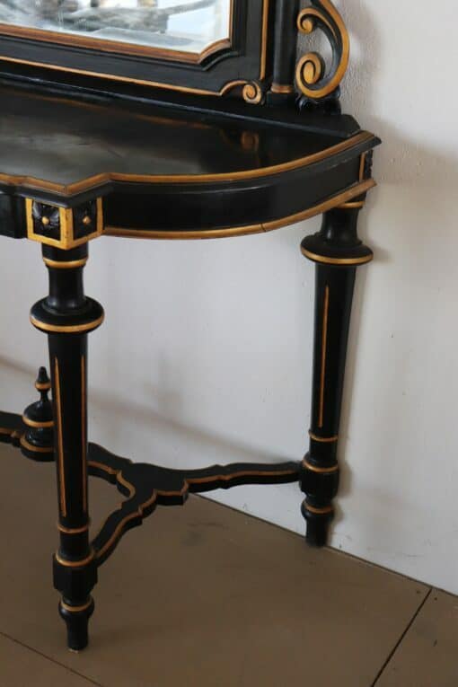 Console Table with Mirror - Exterior Detail - Styylish