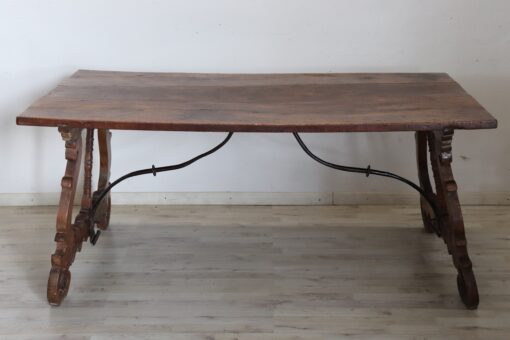 Fratino Table with Lyre Legs - Full Profile - Styylish