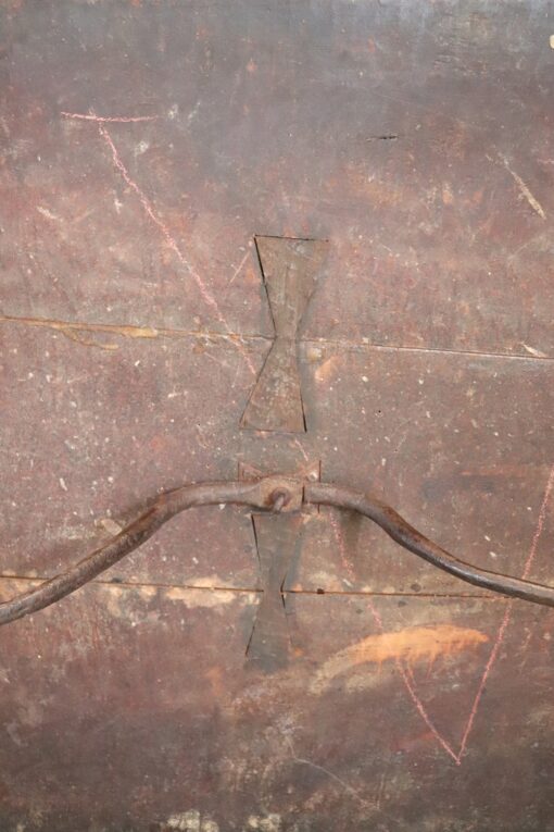 Fratino Table with Lyre Legs - Hardware - Styylish