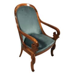 Biedermeier walnut armchair- Styylish