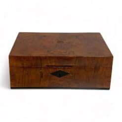Antique Walnut Biedermeier Box - Styylish