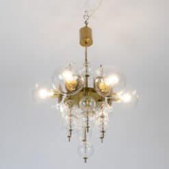 Brass and Glass Chandelier - Individual Light - Styylish