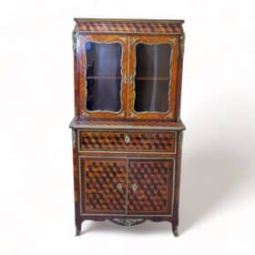 Louis XV Style Cabinet with Secretary, France 19th century