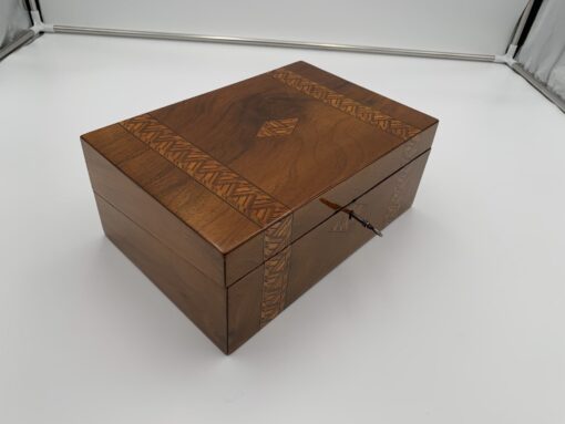 Walnut Box with Inlays - Side - Styylish