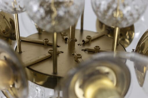 Brass and Glass Chandelier - Frame Detail - Styylish