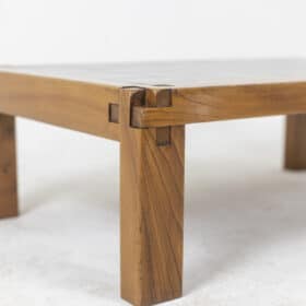 Pierre Chapo Coffee Table “Model T18”, 1960s