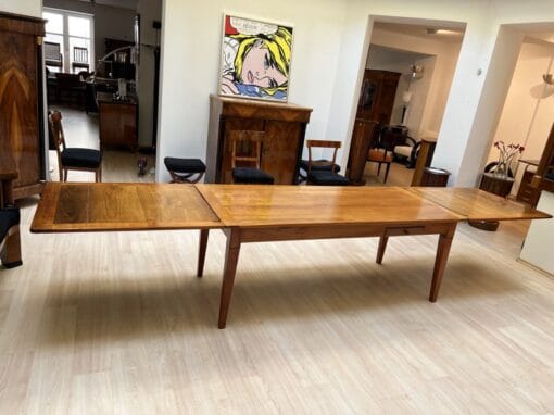 Neoclassical Expandable Dining Table - Full Expanded - Styylish