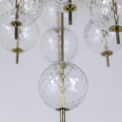 Brass and Glass Chandelier - Bulb - Styylish