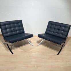 Barcelona Lounge chairs- front view of the pair in situ- Styylish