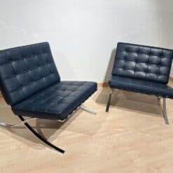 Barcelona Lounge chairs- front view of the pair- Styylish