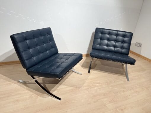 Barcelona Lounge chairs- front view of the pair- Styylish