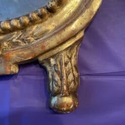 Pair of Gilt Wood Wall Sconces- detail of carving lower part- Styylish