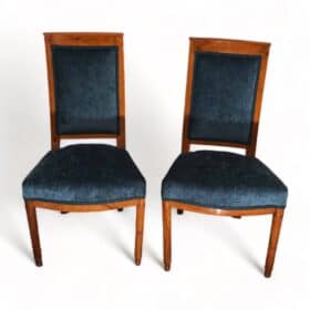 Pair of Empire Side Chairs, France 1810