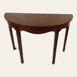 Pair of Demilune Console tables - Front Profile - Styylish