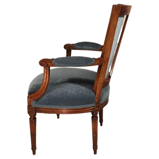 Louis XVI Armchairs- sideview of one chair left- Styylish