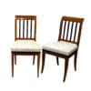 Biedermeier Side Chairs Pair - Styylish