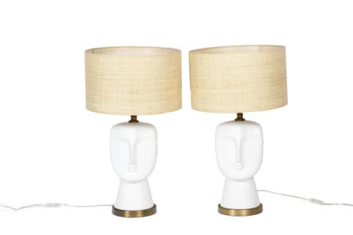 Pair of Opaline Lamps - Styylish