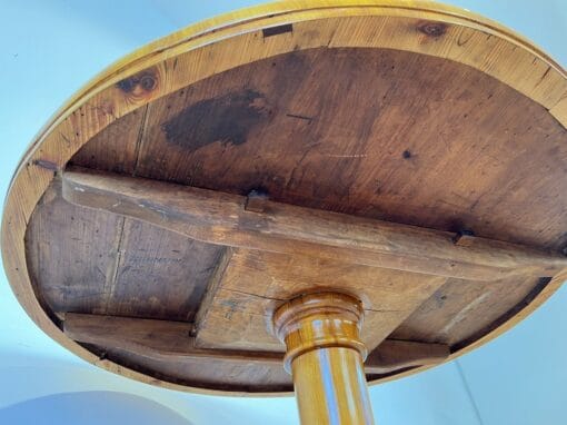 Biedermeier Center Table - Underneath - Styylish