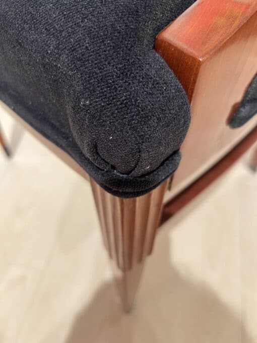Pair of empire Style Armchairs- corner detail of one of the chairs- Styylish