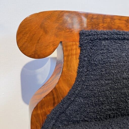 Biedermeier Bergere Chairs - Wood Edge Decoration - Styylish