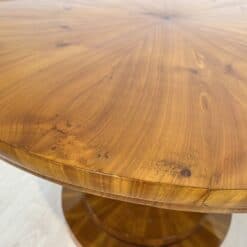 Biedermeier Center Table - Cherry Veneer Detail - Styylish