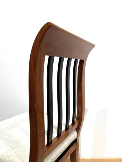 Biedermeier Side Chairs Pair - Backrest - Styylish