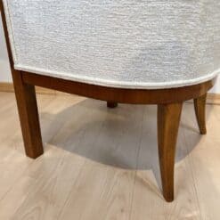 Biedermeier Walnut Bergere Chair - Legs - Styylish