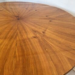 Biedermeier Center Table - Cherry Veneer Top Plate Detail - Styylish
