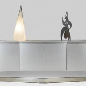 Steel Sideboard by Raymond Cohen dit Cohray, 1970s