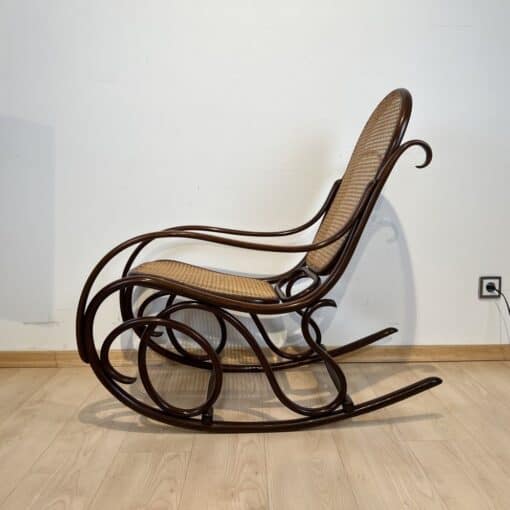 Art Nouveau Rocking Chair - Side - Styylish