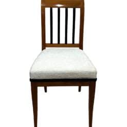 Biedermeier Side Chairs Pair - Front View - Styylish