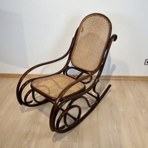 Art Nouveau Rocking Chair - Front - Styylish