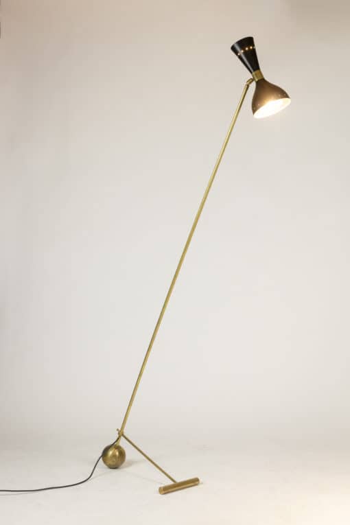 Metal and Brass Lamp - Full Profile - Styylish