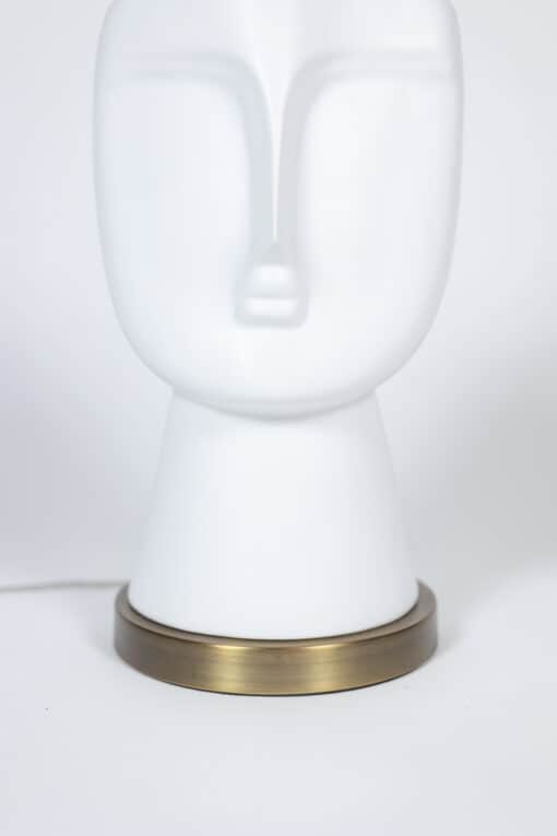 Pair of Opaline Lamps - Base Detail - Styylish
