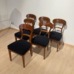 Six Biedermeier Shovel Chairs - Six Side - Styylish