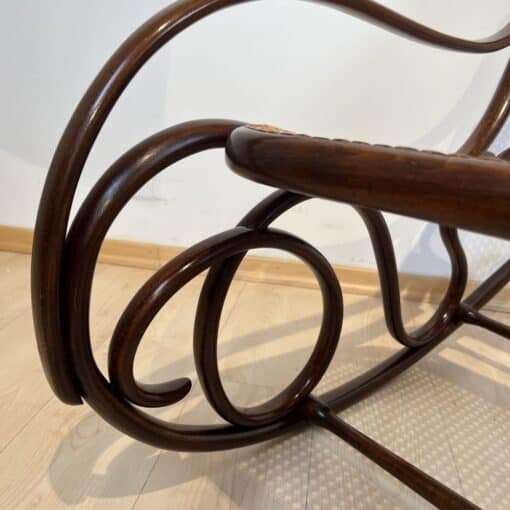 Art Nouveau Rocking Chair - Frame Detail - Styylish