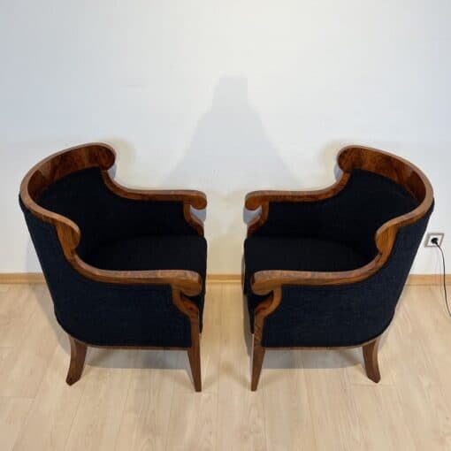 Biedermeier Bergere Chairs - Turned Towards Each Other - Styylish