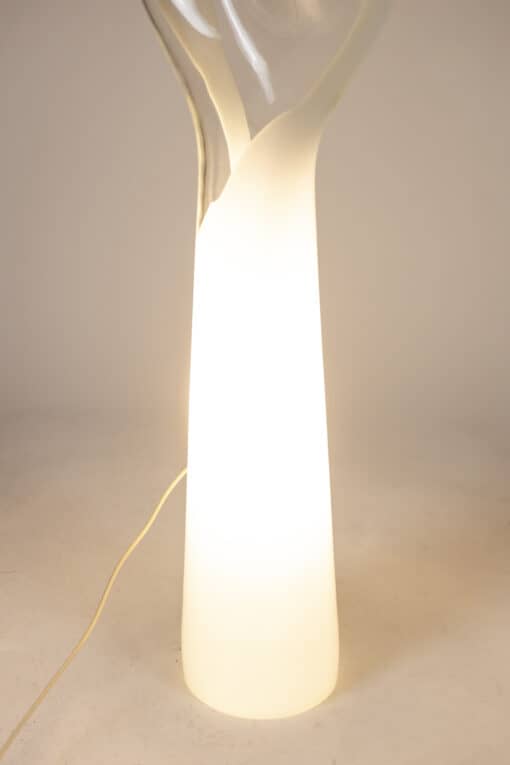 Murano Glass Lamp - Base Detail with Light - Styylish