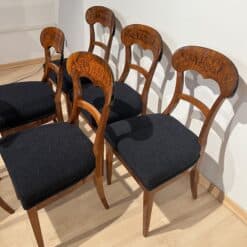 Six Biedermeier Shovel Chairs - Side Profile - Styylish