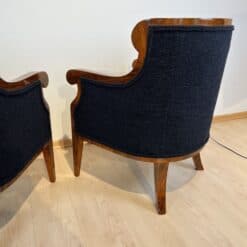Biedermeier Bergere Chairs - Back View - Styylish