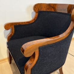Biedermeier Bergere Chairs - Side View - Styylish