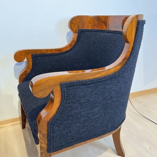 Biedermeier Bergere Chairs - Side Profile - Styylish