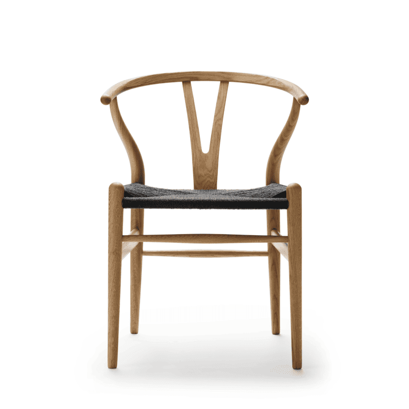 CH24 Wishbone Chair Black - Styylish