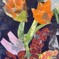 Collage Artwork by Mara Wagner - Flower Detail - Styylish