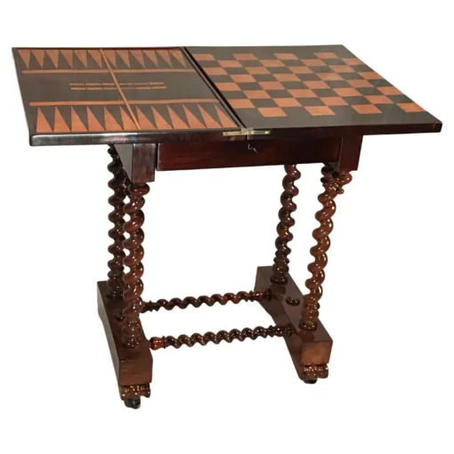 Game Table with backgammon - Styylish