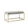 Gold and Silver Metal Bench - Styylish