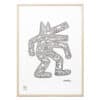 Keith Haring Silkscreen 1990s - Styylish