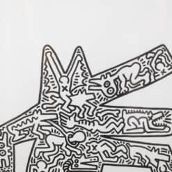 Keith Haring Silkscreen 1990s - Top Detail - Styylish