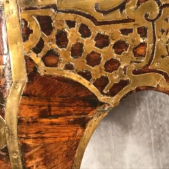 Boulle Style Console Table - Gold Detail - Styylish